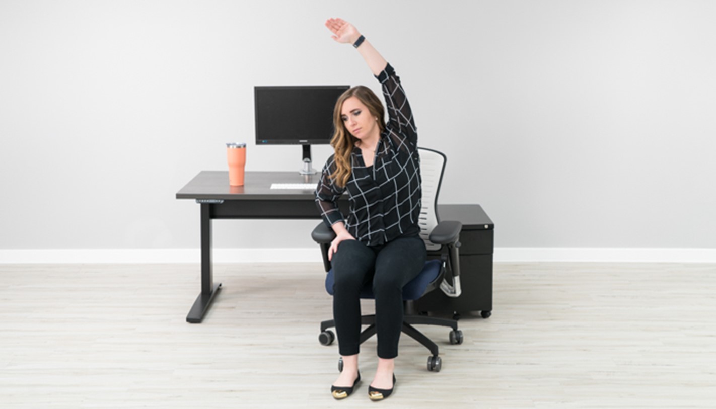 Seated Side Stretch Seated Side Stretch